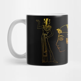 Egyptian Goddess Mask "Share the Love" Mug